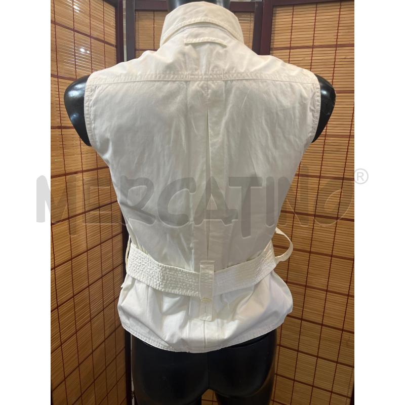 SMANICATO DONNA JEAN PAUL GAULTIER BIANCO CINTURA  | Mercatino dell'Usato Manduria 2