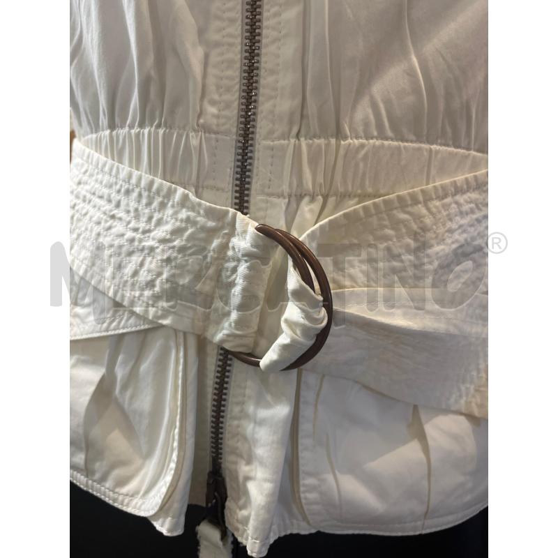 SMANICATO DONNA JEAN PAUL GAULTIER BIANCO CINTURA  | Mercatino dell'Usato Manduria 3