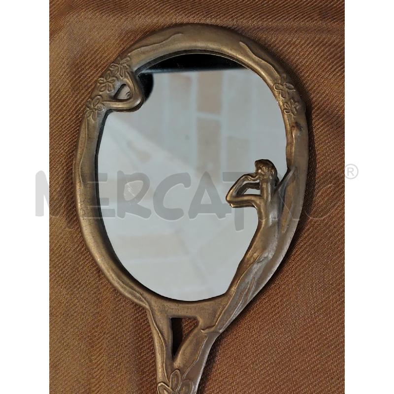 SPECCHIETTO OTTONE LIBERTY MANICO SILOUETTE DONNA  | Mercatino dell'Usato Manduria 2