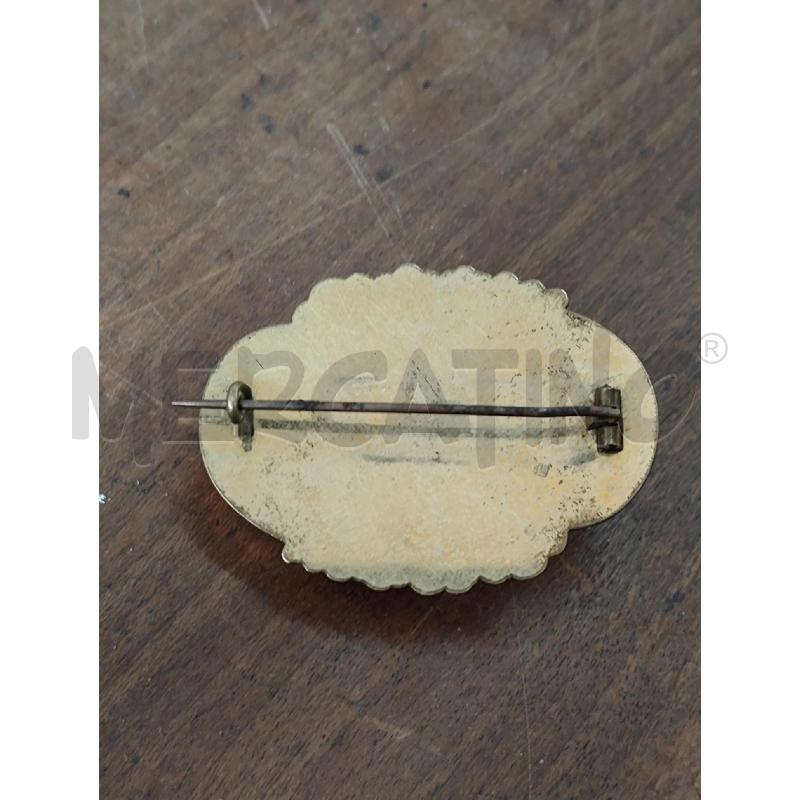 SPILLA EPOCA VITTORIANA METALLO PLACCATO DORATO | Mercatino dell'Usato Manduria 5