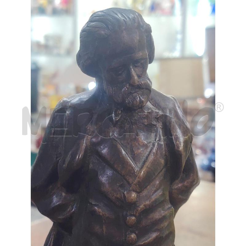 STATUA BRONZO GIUSEPPE VERDI 28CM  | Mercatino dell'Usato Manduria 3