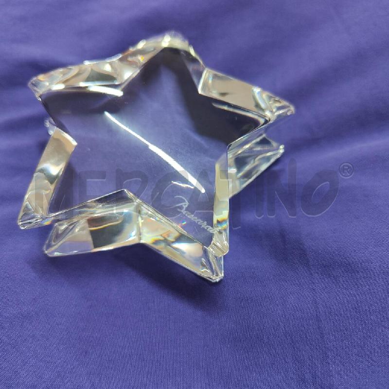 STELLA CRISTALLO BACCARAT ETOILE ZINZIN TRASPARENTE | Mercatino dell'Usato Manduria 3