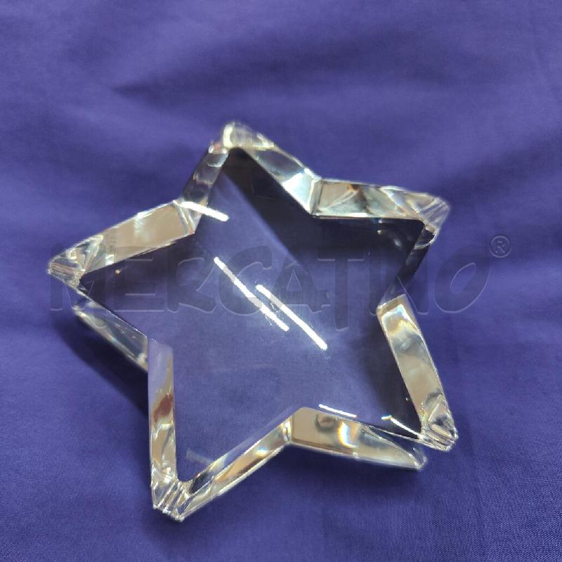 STELLA CRISTALLO BACCARAT ETOILE ZINZIN TRASPARENTE | Mercatino dell'Usato Manduria 4