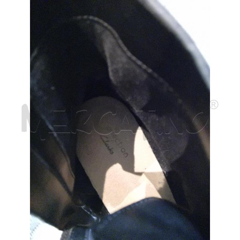 STIVALETTI DONNA 41 CLARKS PELLE NERI ALLACCIATI | Mercatino dell'Usato Manduria 4