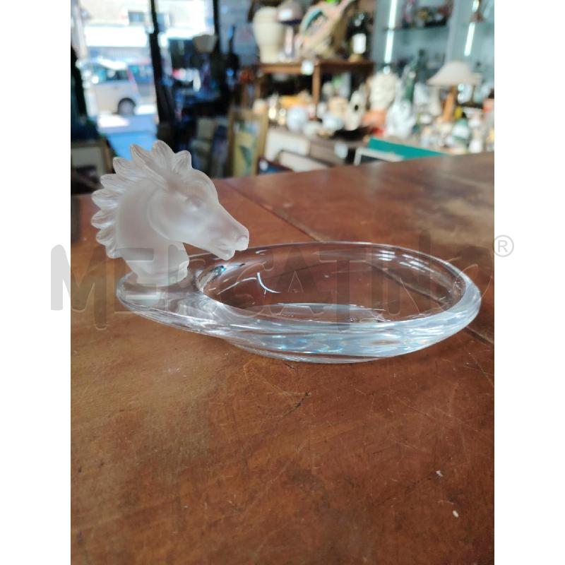 SVUOTA TASCHE CRISTALLO SEVRES TESTA DI CAVALLO SATINATA | Mercatino dell'Usato Manduria 2