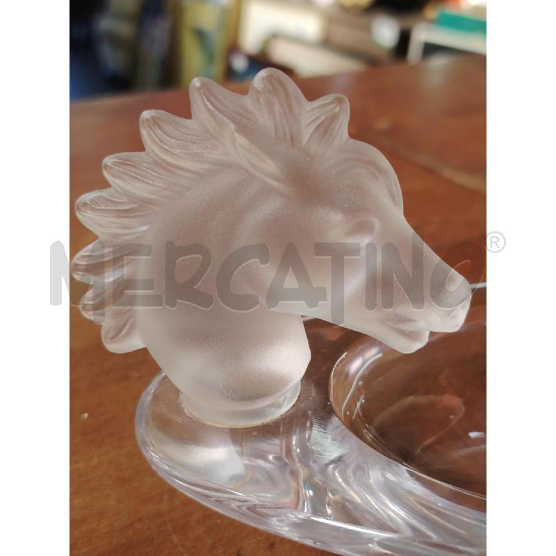 SVUOTA TASCHE CRISTALLO SEVRES TESTA DI CAVALLO SATINATA | Mercatino dell'Usato Manduria 4