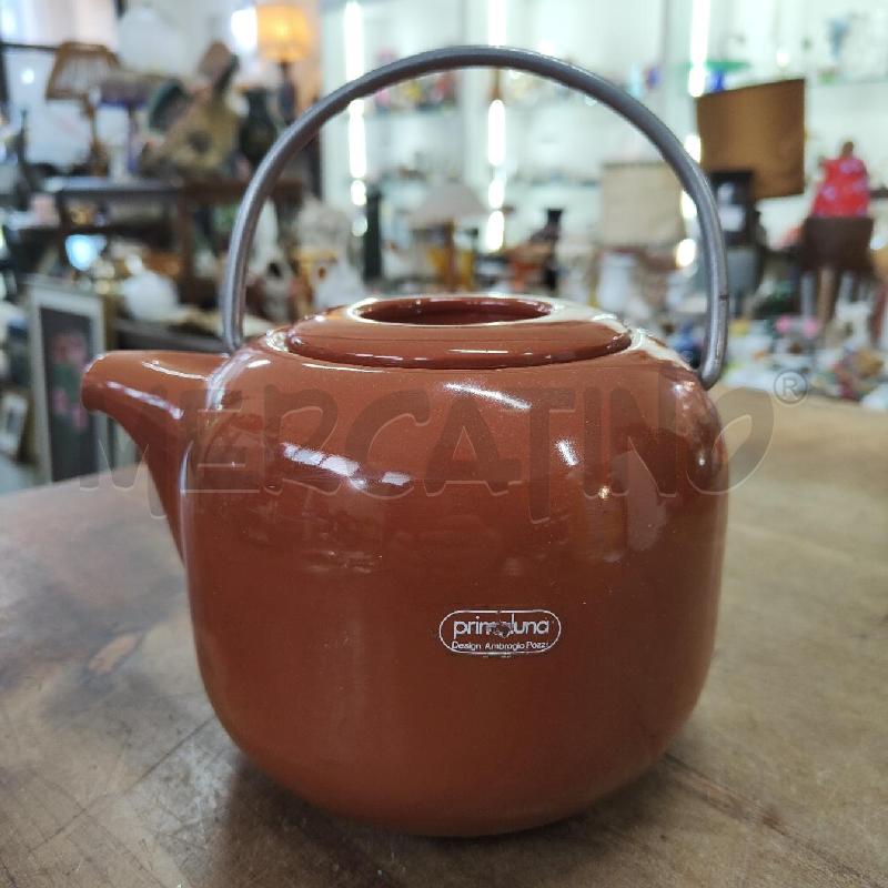TEIERA CERAMICA FRANCO POZZI PRIMALUNA DES. AMBROGIO POZZI RUGGINE | Mercatino dell'Usato Manduria 1
