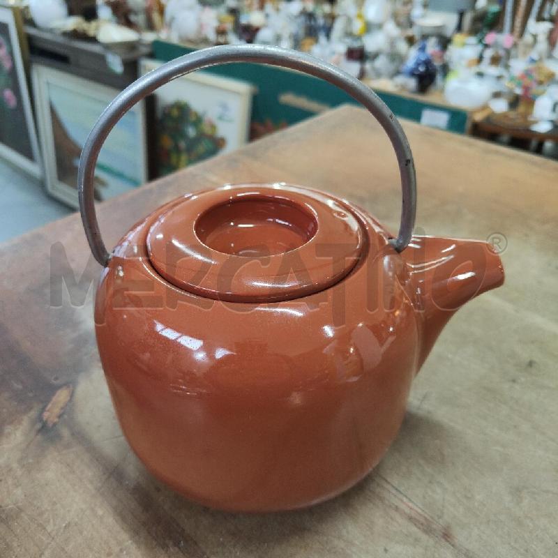 TEIERA CERAMICA FRANCO POZZI PRIMALUNA DES. AMBROGIO POZZI RUGGINE | Mercatino dell'Usato Manduria 3