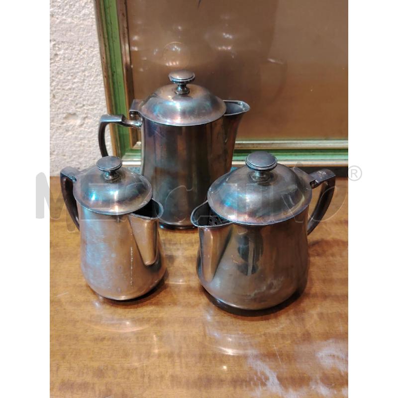 TRIS LATTIERE SANBONET SILVER   | Mercatino dell'Usato Manduria 1