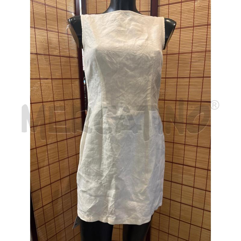 TUBINO DONNA MAX&CO CLASSIC BIANCO LINO | Mercatino dell'Usato Manduria 1