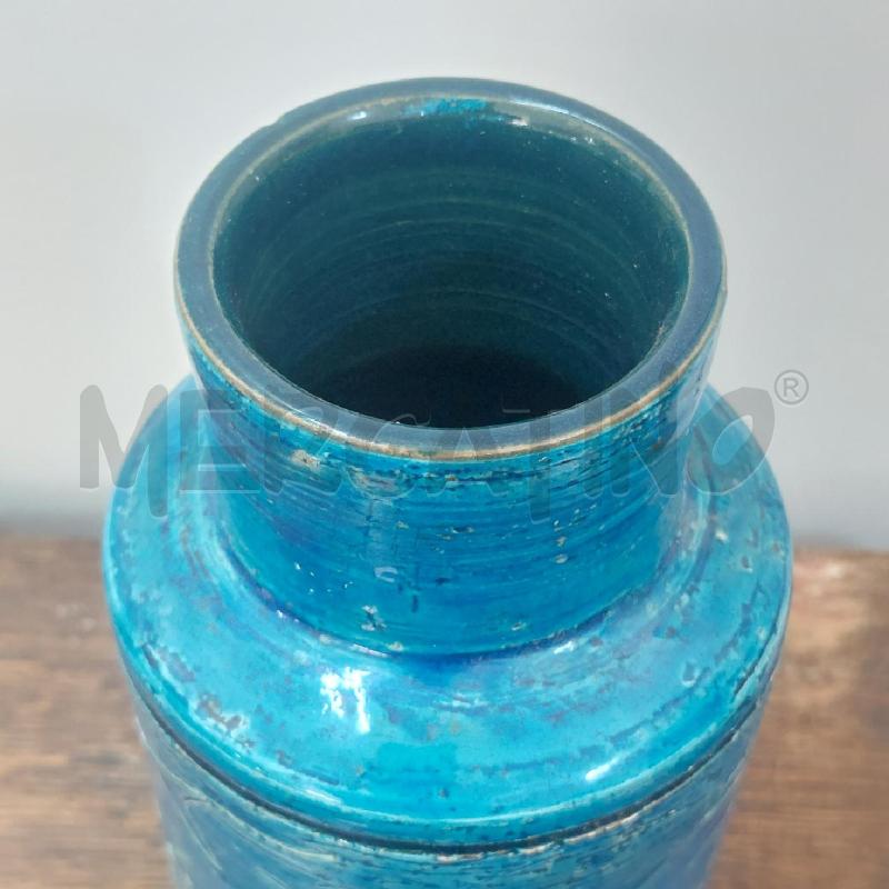 VASETTO ALDO LONDI PER BITOSSI AZZURRO PESCI 16 CM  | Mercatino dell'Usato Manduria 2