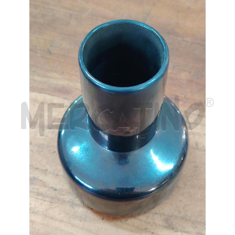 VASETTO CERAMICA MID CENTURY NERO PERLATO 13 CM | Mercatino dell'Usato Manduria 3