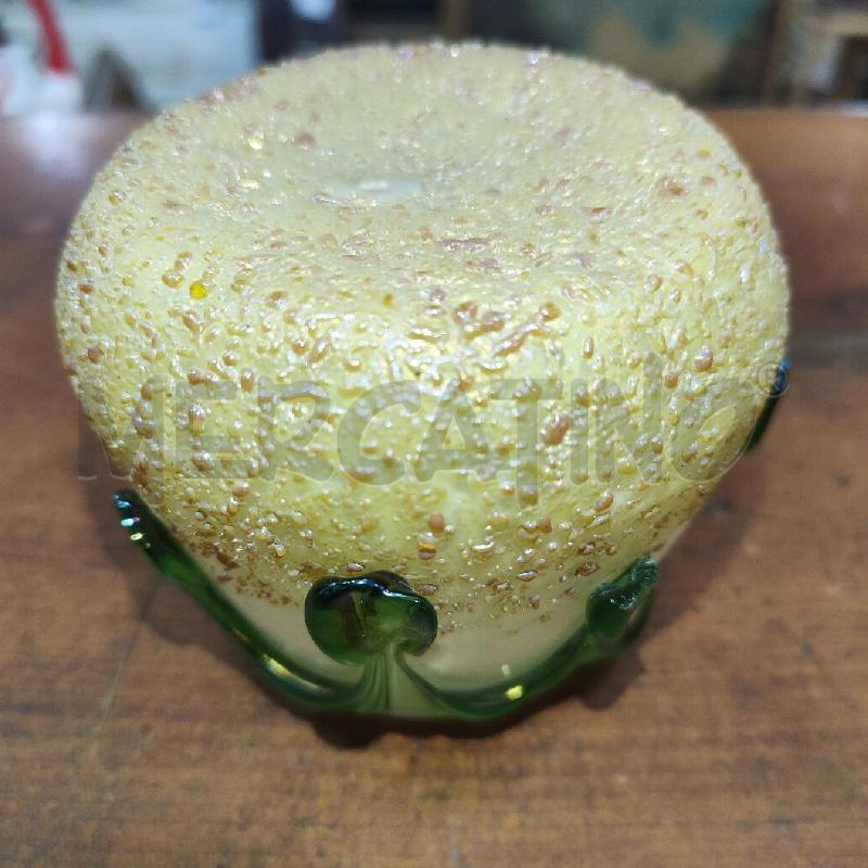 VASO A DECORAZIONE TEARDROP ATTR WILHEM KRALIK SOHN IRIDESCENTE PICCOLI DIFETTI | Mercatino dell'Usato Manduria 4