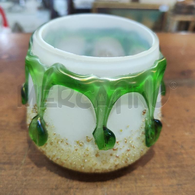 VASO A DECORAZIONE TEARDROP ATTR WILHEM KRALIK SOHN IRIDESCENTE PICCOLI DIFETTI | Mercatino dell'Usato Manduria 5