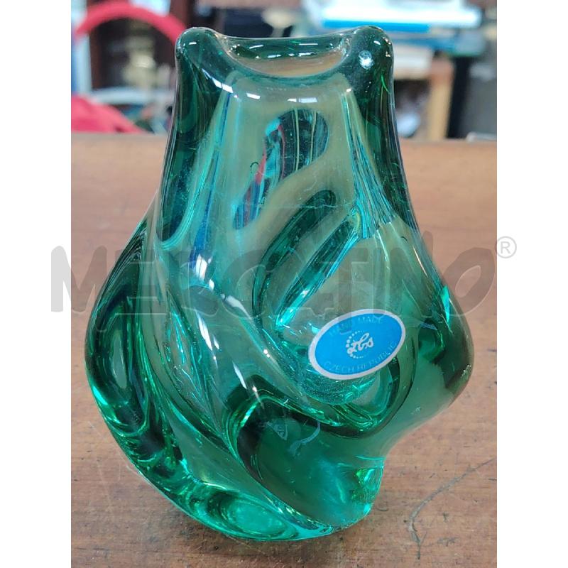 VASO CZECH MIROSLAV KLINGER VERDE PICCOLI DIFETTI | Mercatino dell'Usato Manduria 1