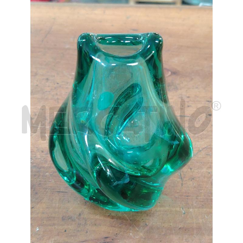 VASO CZECH MIROSLAV KLINGER VERDE PICCOLI DIFETTI | Mercatino dell'Usato Manduria 4