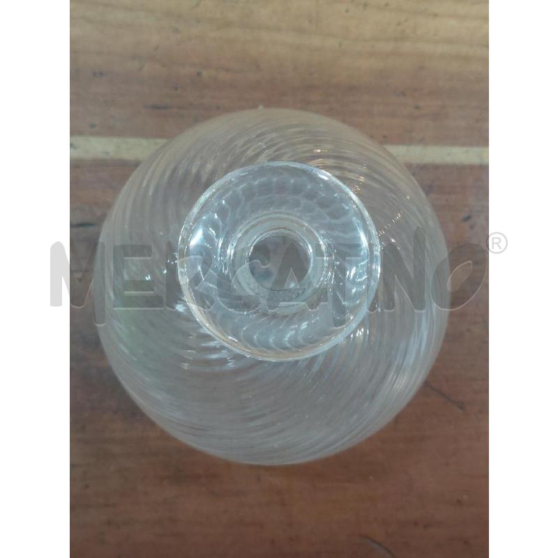 VASO MONOFIORE CARLO MORETTI SFERICO PICCOLA FELATURA | Mercatino dell'Usato Manduria 2