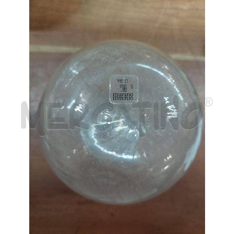 VASO MONOFIORE CARLO MORETTI SFERICO PICCOLA FELATURA | Mercatino dell'Usato Manduria 4