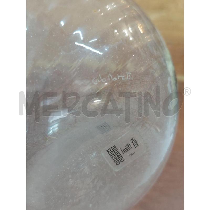 VASO MONOFIORE CARLO MORETTI SFERICO PICCOLA FELATURA | Mercatino dell'Usato Manduria 5