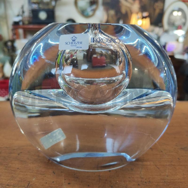 VASO SOLIFIORE CRISTALLO SCHERZER 1880  | Mercatino dell'Usato Manduria 1