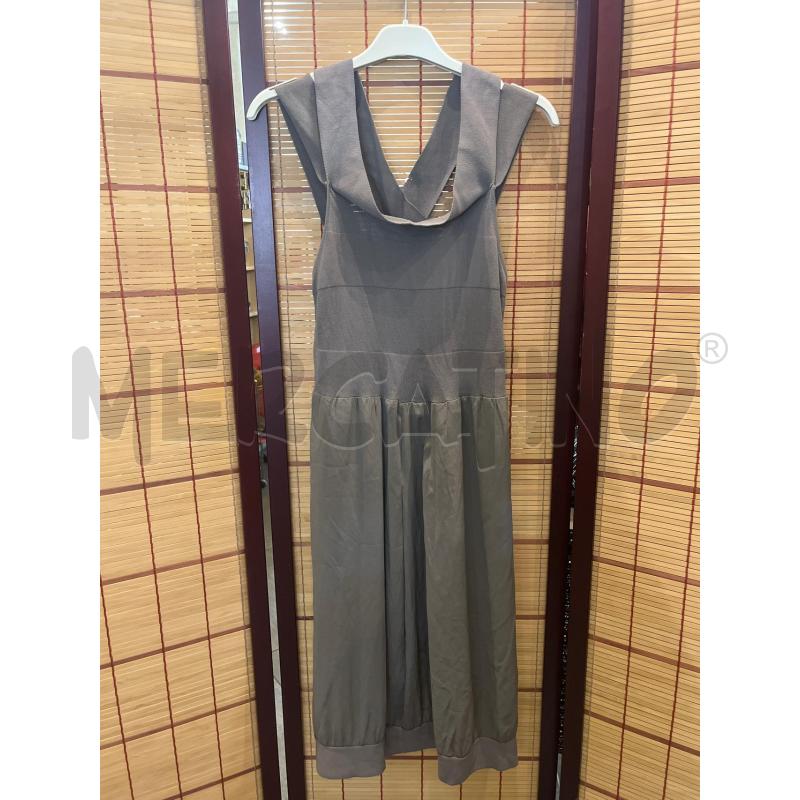 VESTITO DONNA GOTHA SETA GRIGIO  | Mercatino dell'Usato Manduria 1
