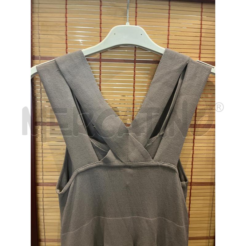 VESTITO DONNA GOTHA SETA GRIGIO  | Mercatino dell'Usato Manduria 3