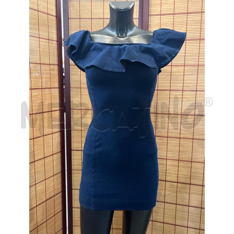 VESTITO DONNA GUESS JEANSATO BLU  | Mercatino dell'Usato Manduria 1