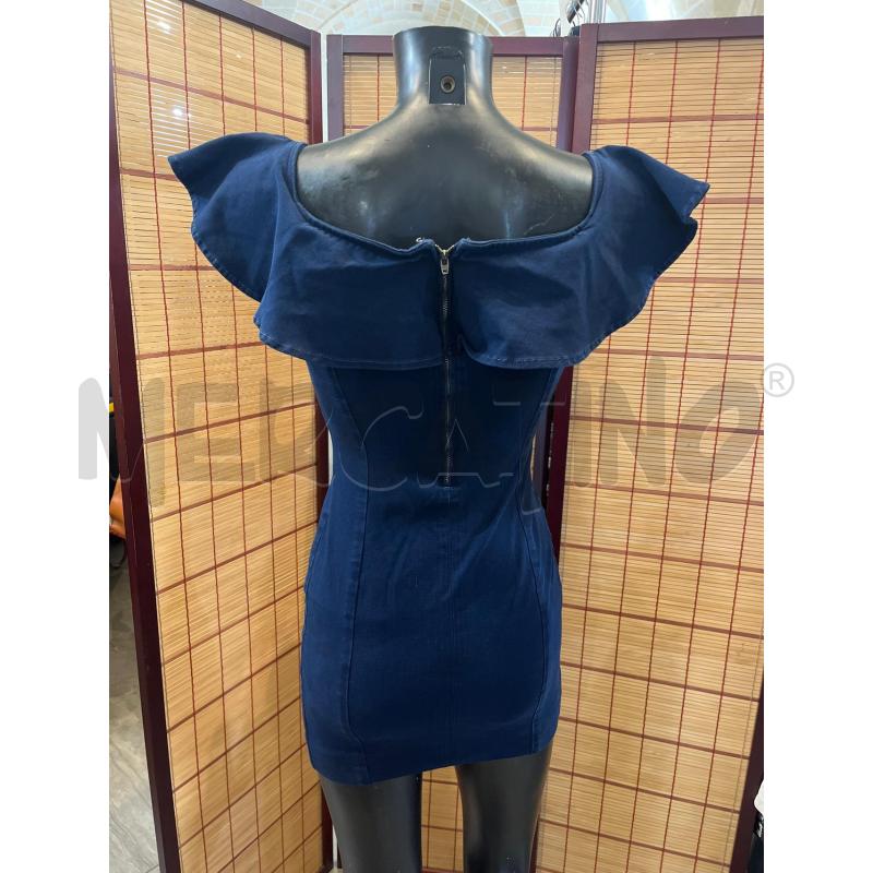 VESTITO DONNA GUESS JEANSATO BLU  | Mercatino dell'Usato Manduria 2