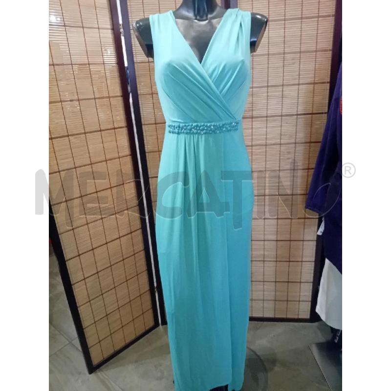 VESTITO DONNA GUESS MARCIANO VERDE ACQUA PERLINE  | Mercatino dell'Usato Manduria 1