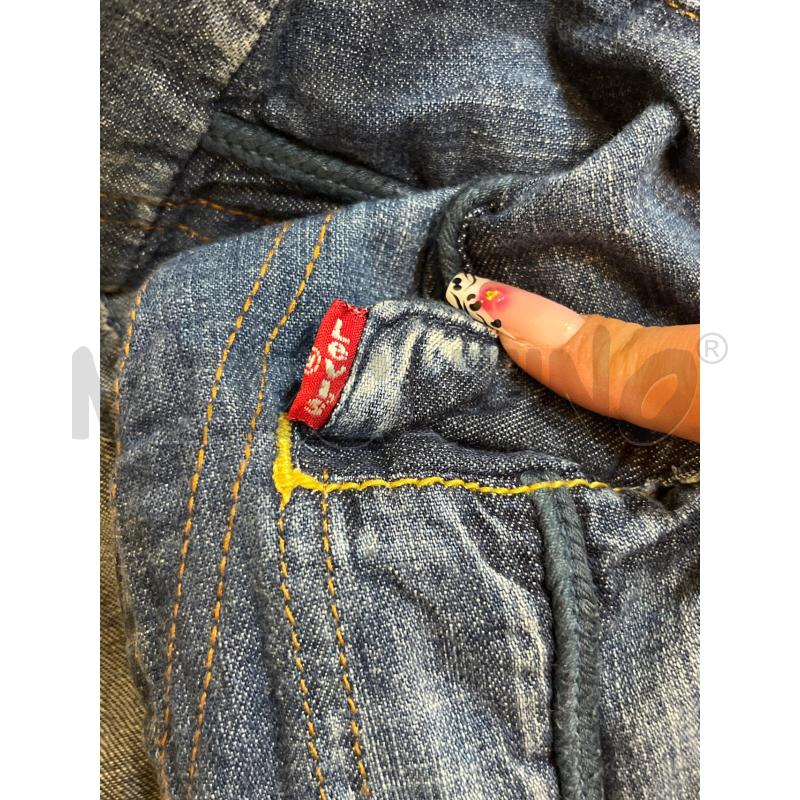 VESTITO DONNA LEVI'S M JEANS BLU BOTTONI | Mercatino dell'Usato Manduria 5