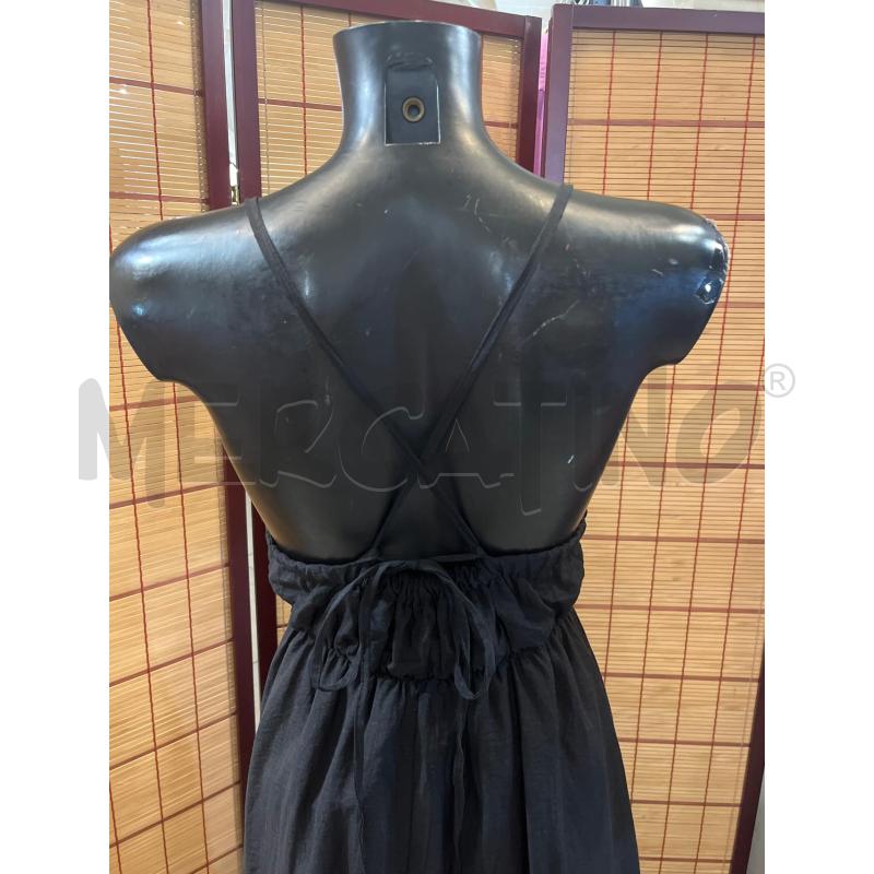 VESTITO DONNA LUMINA NERO LUNGO  | Mercatino dell'Usato Manduria 3