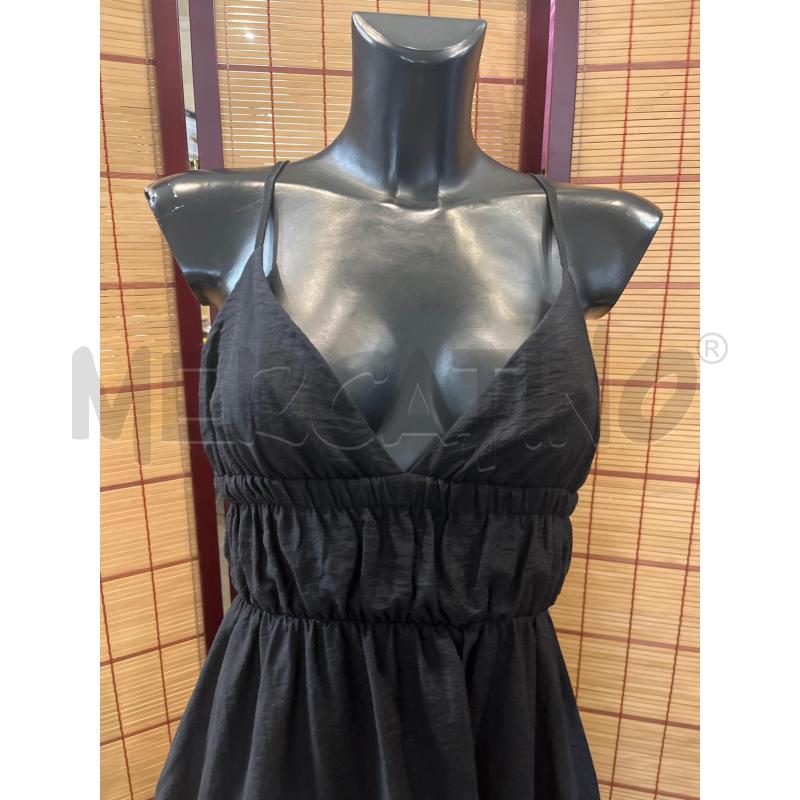 VESTITO DONNA LUMINA NERO LUNGO  | Mercatino dell'Usato Manduria 4