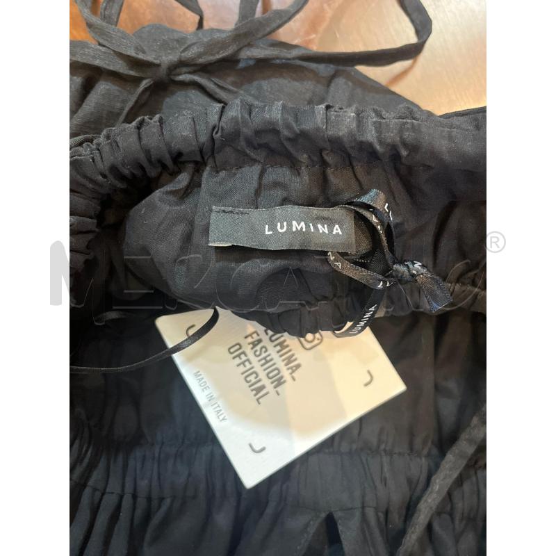 VESTITO DONNA LUMINA NERO LUNGO  | Mercatino dell'Usato Manduria 5