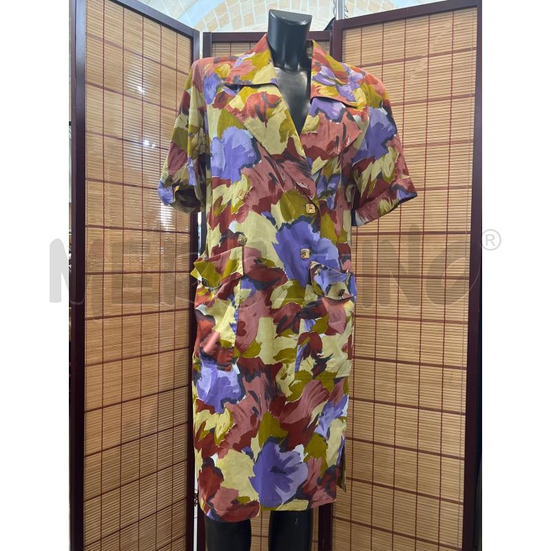 VESTITO DONNA PIERRE CARDIN PARIS FIORATO VINTAGE | Mercatino dell'Usato Manduria 1