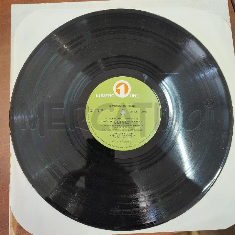 VINILE 33 GIRI BATTISTI IL MIO CANTO LIBERO | Mercatino dell'Usato Manduria 4