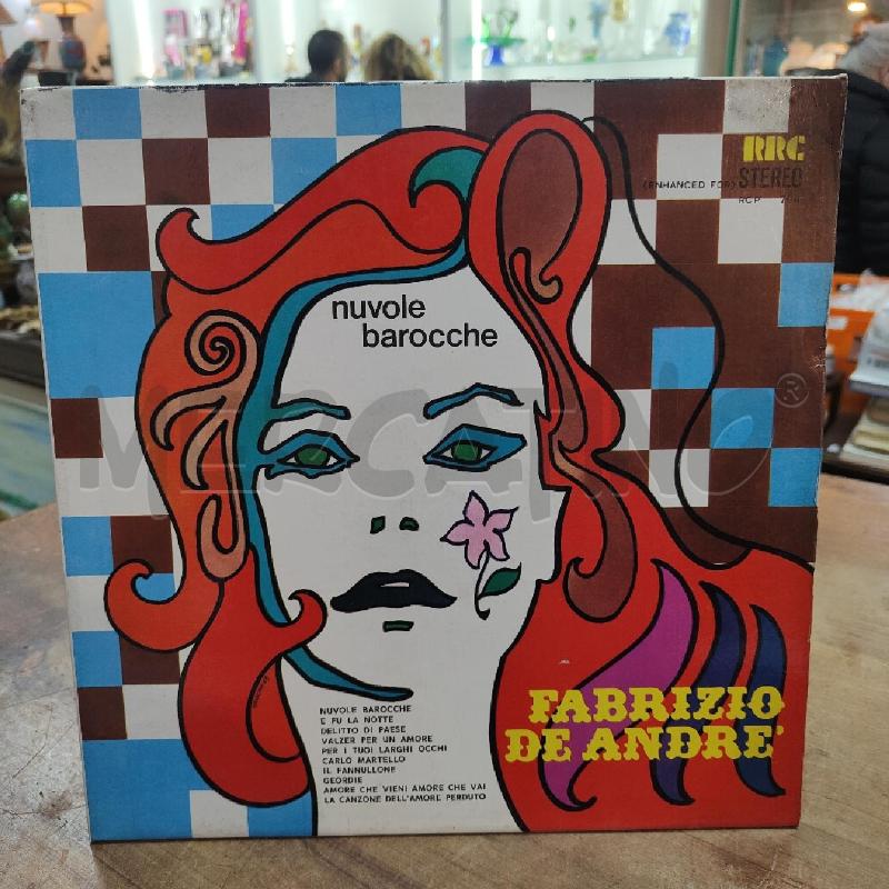 VINILE FABRIZIO DE ANDRÈ NUVOLE BAROCCHE | Mercatino dell'Usato Manduria 1