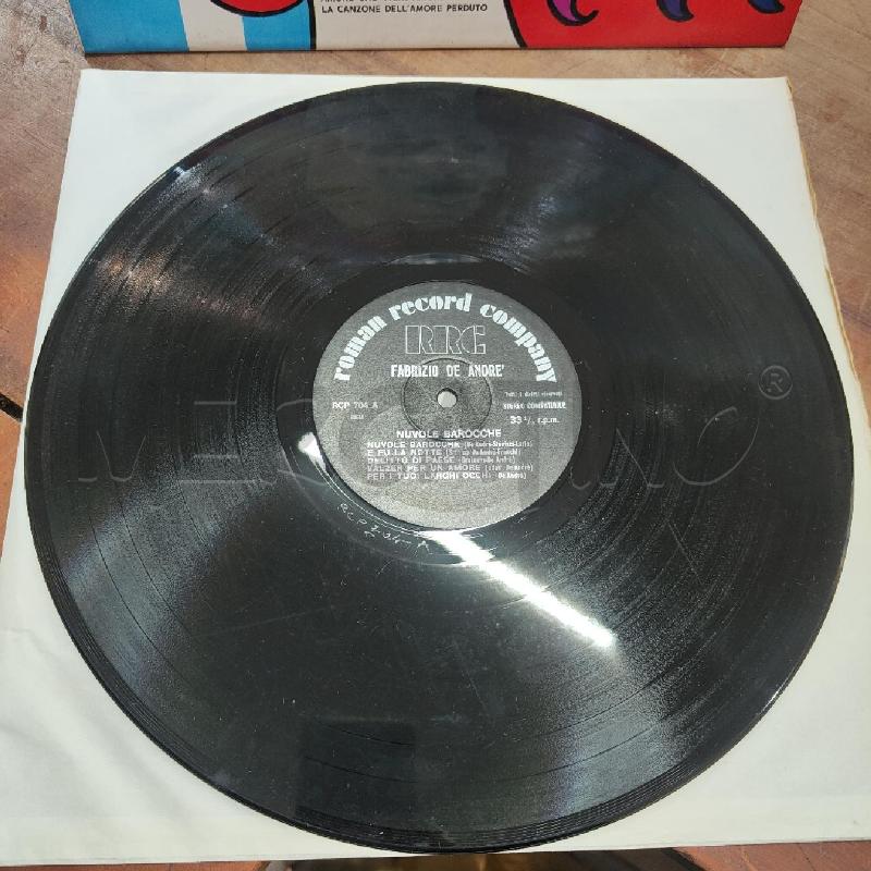 VINILE FABRIZIO DE ANDRÈ NUVOLE BAROCCHE | Mercatino dell'Usato Manduria 2