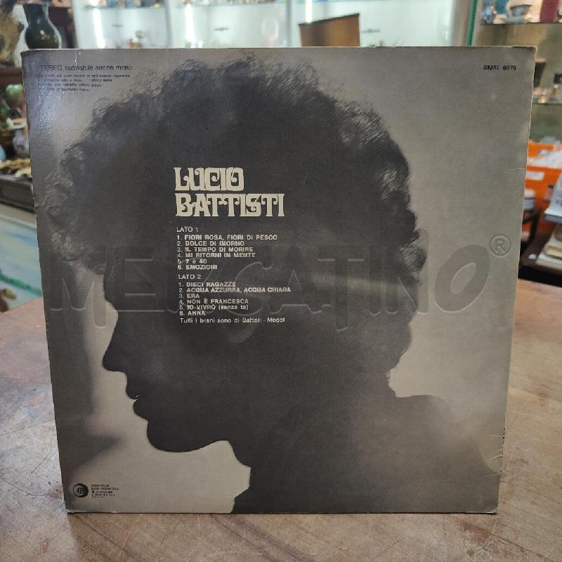 VINILE LUCIO BATTISTI EMOZIONI | Mercatino dell'Usato Manduria 2