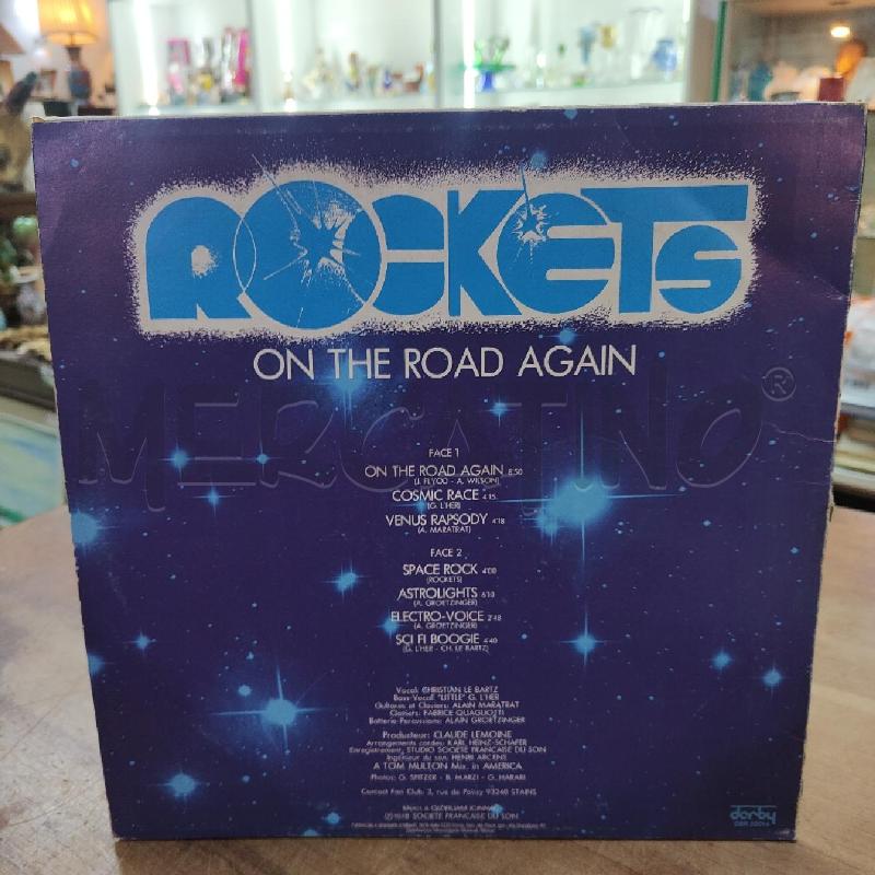 VINILE ROCKETS ON THE ROAD AGAIN | Mercatino dell'Usato Manduria 2