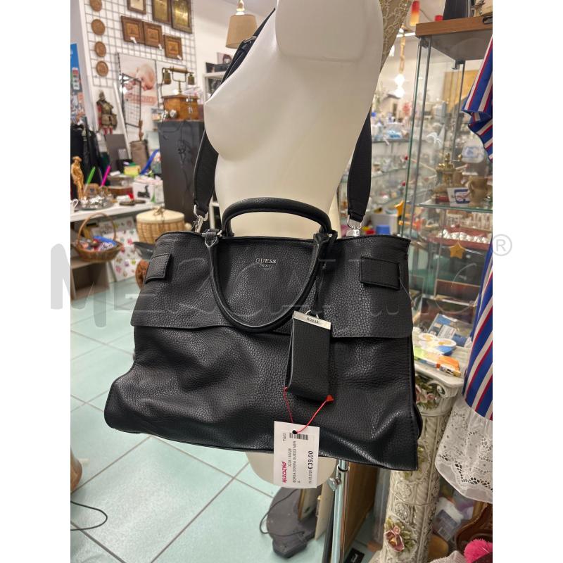 BORSA DONNA GUESS NERA | Mercatino dell'Usato Martina franca 1