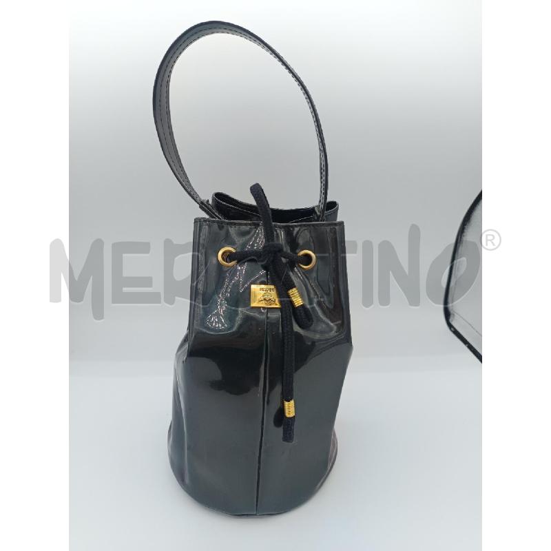 BORSA DONNA MOSCHINO VERNICE | Mercatino dell'Usato Martina franca 1