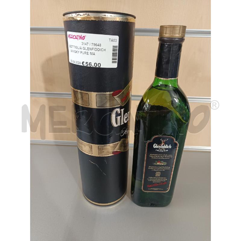 BOTTIGLIA GLENFIDDICH  WHISKY PURE MALT SPECIAL OLD RESERVE  | Mercatino dell'Usato Martina franca 1