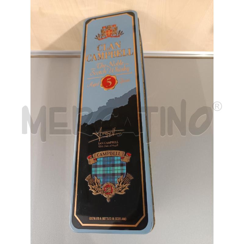 BOTTIGLIA WHISAY -CLAN CAMBELL | Mercatino dell'Usato Martina franca 1