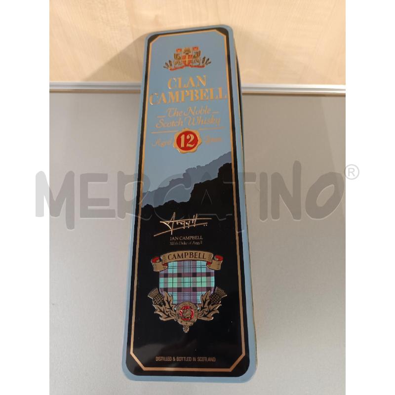 BOTTIGLIA WHISY-CLAN CAMBELL 1975  | Mercatino dell'Usato Martina franca 1