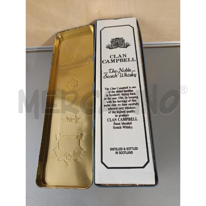 BOTTIGLIA WHISY-CLAN CAMBELL 1975  | Mercatino dell'Usato Martina franca 2