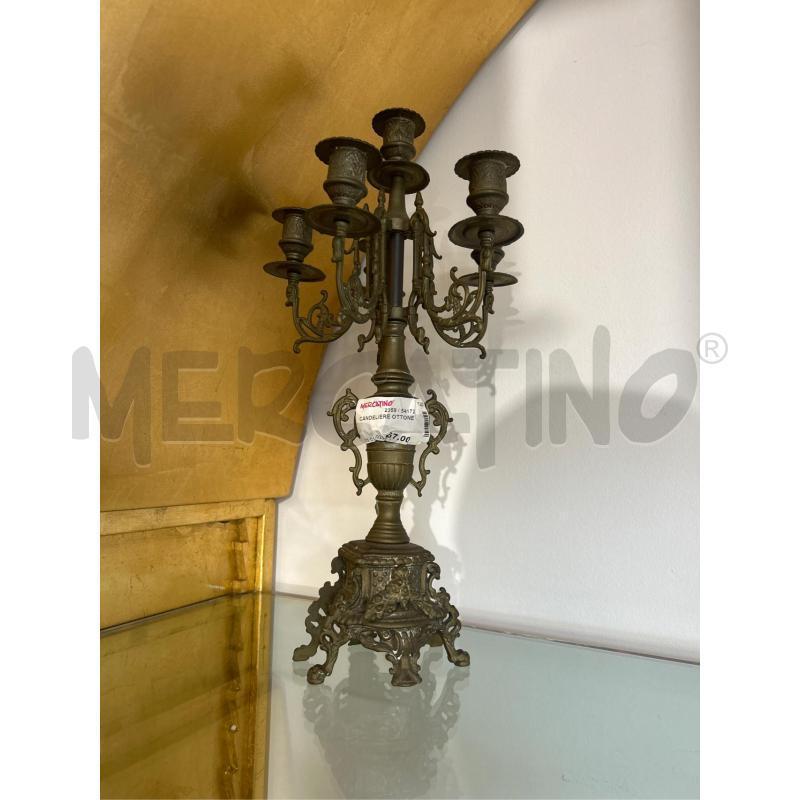 CANDELIERE OTTONE | Mercatino dell'Usato Martina franca 1