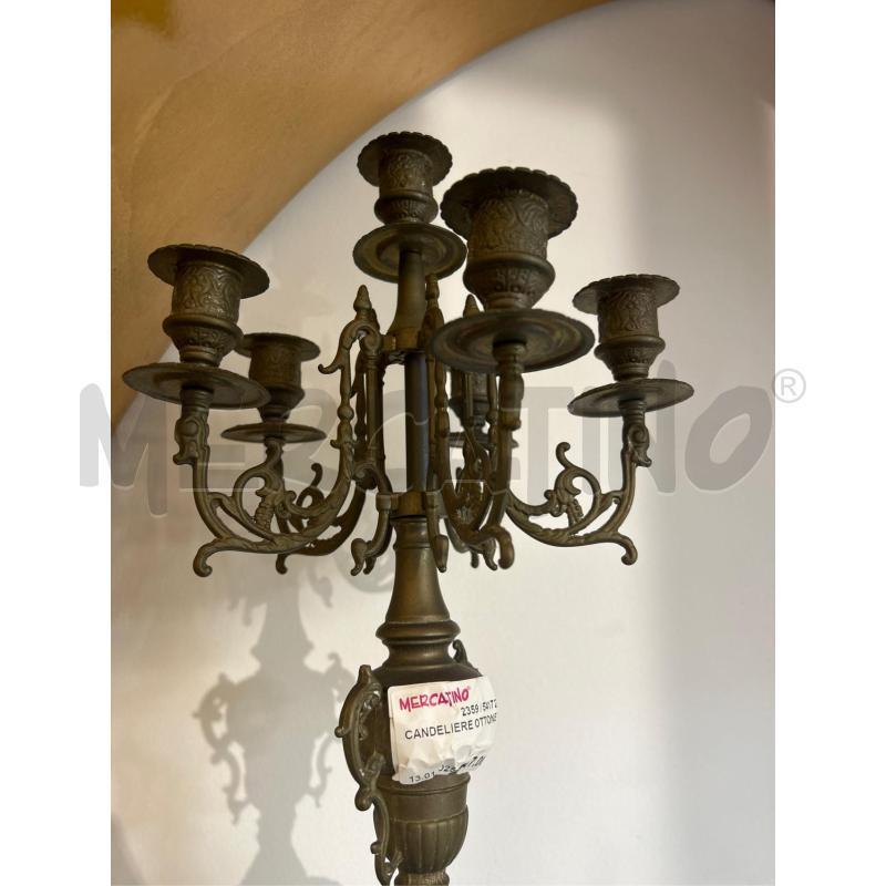 CANDELIERE OTTONE | Mercatino dell'Usato Martina franca 3