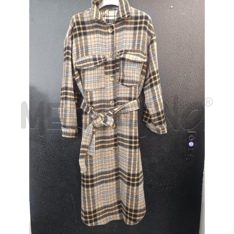 CARDIGAN DONNA LUMINA GRIGIO QUADRI | Mercatino dell'Usato Martina franca 1