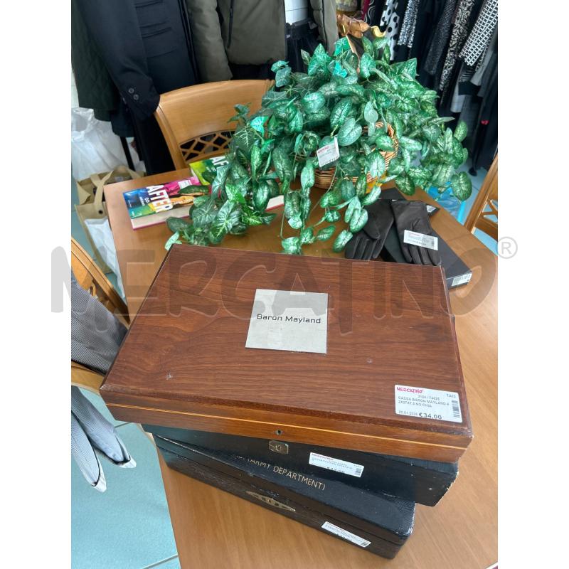 CASSA BARON MAYLAND 42X27X7.5 NO CHIAVE | Mercatino dell'Usato Martina franca 1