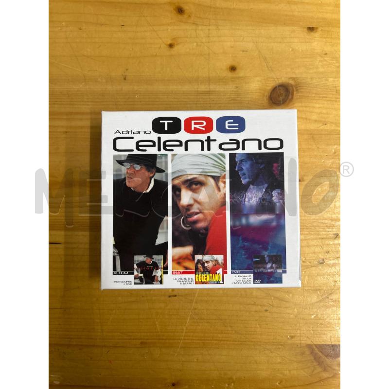COFANETTO 'TRE' ADRIANO CELENTANO  | Mercatino dell'Usato Martina franca 1